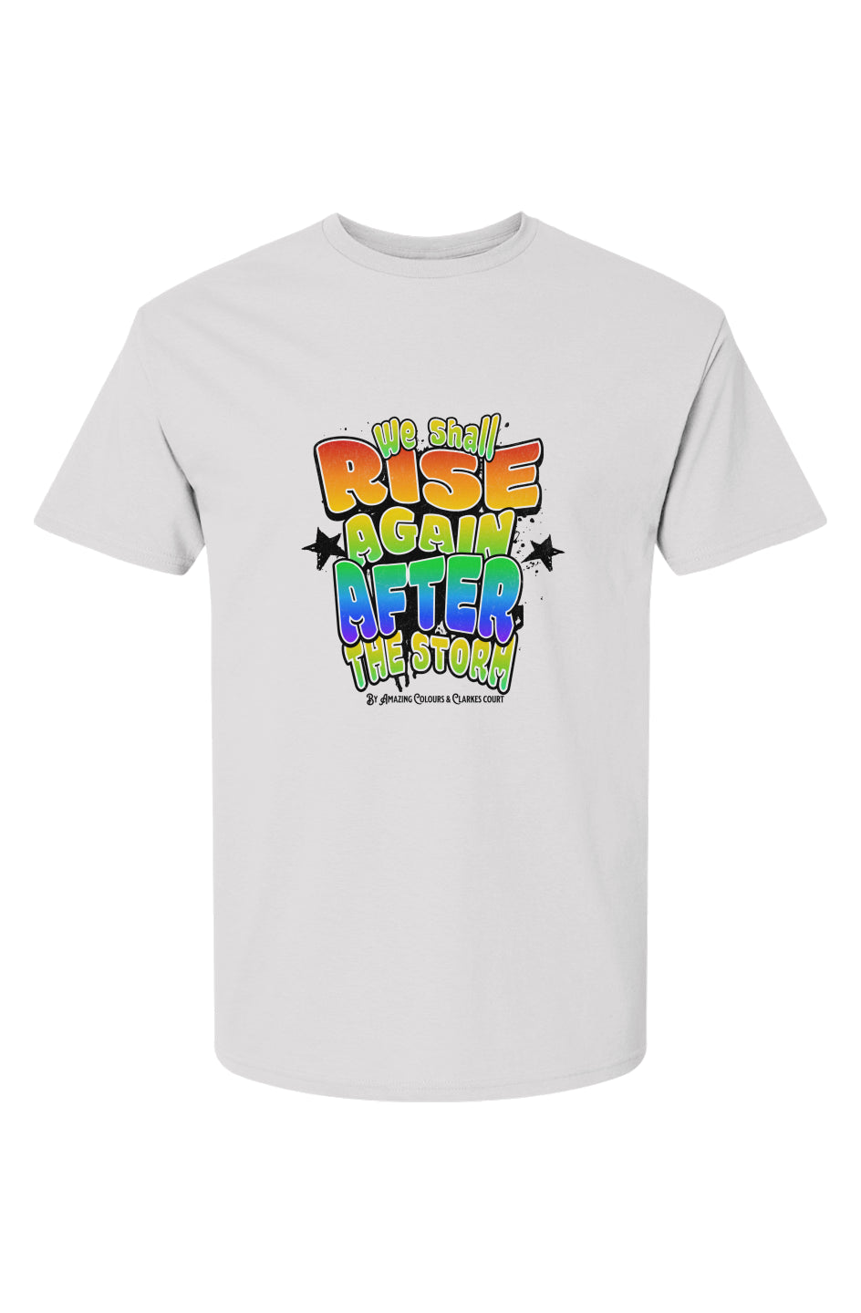 HD Cotton We Shall Rise Again After The Storm T-Shirt