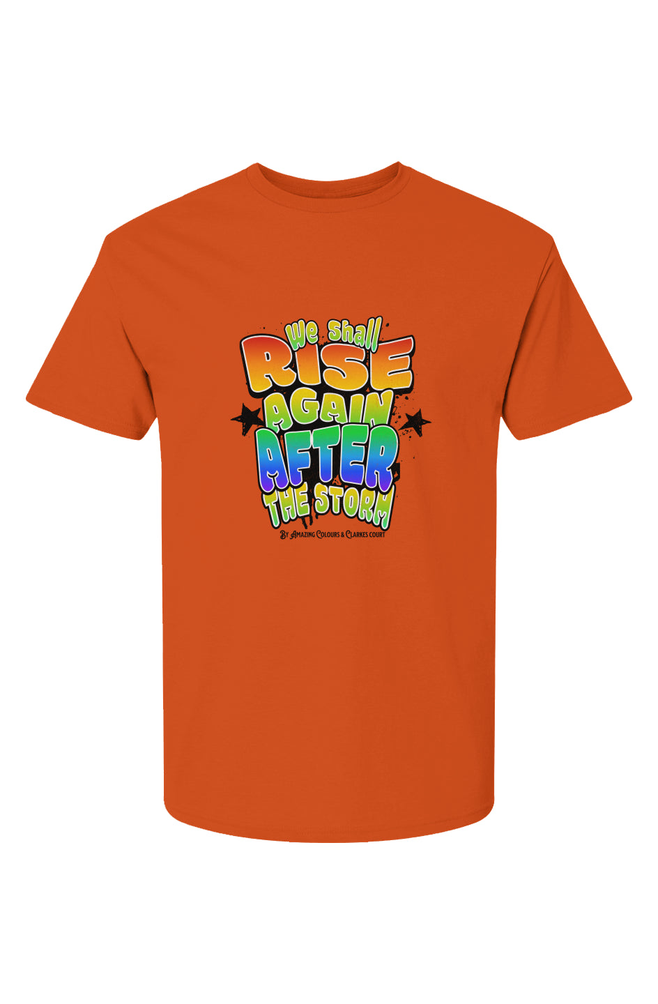 HD Cotton We Shall Rise Again After The Storm T-Shirt