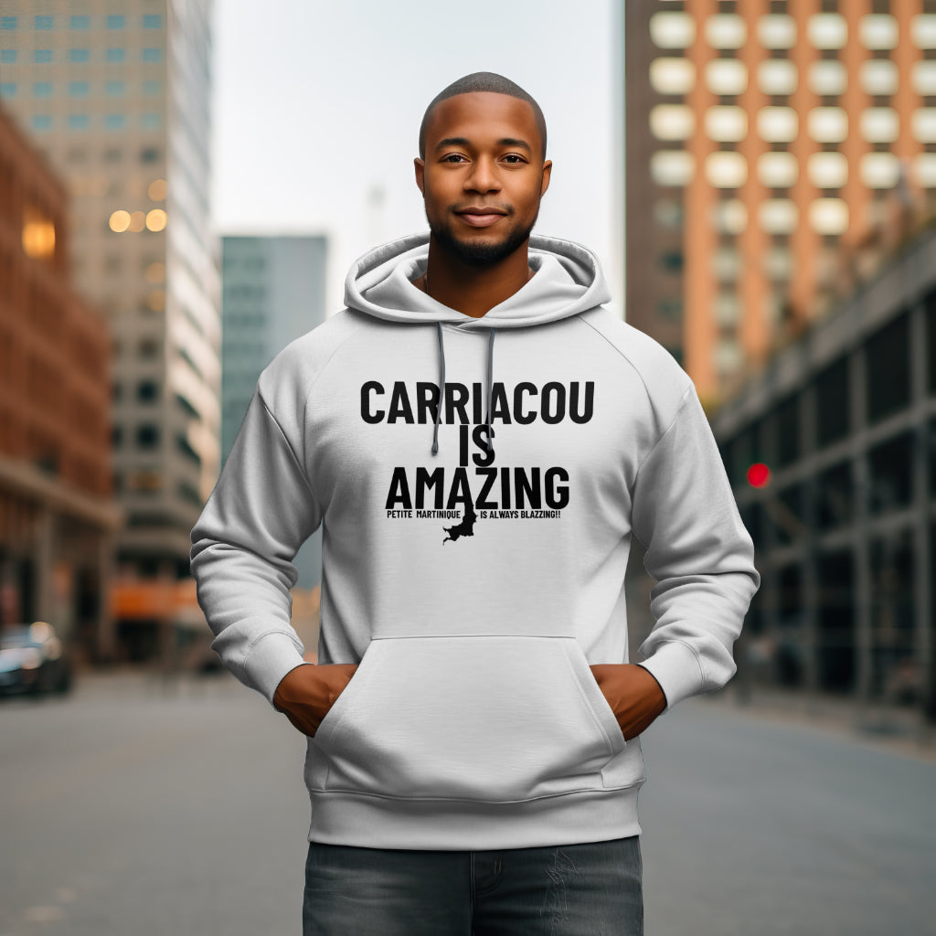 Carriacou Is Amazing Neon Pullover Hoodies