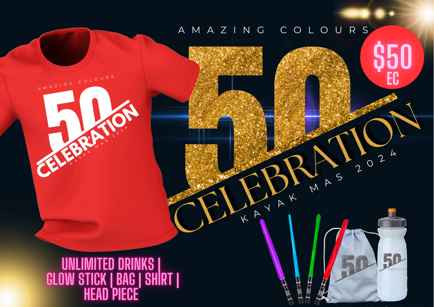 Celebration T'Shirt Package (Kayak Mas 2024)