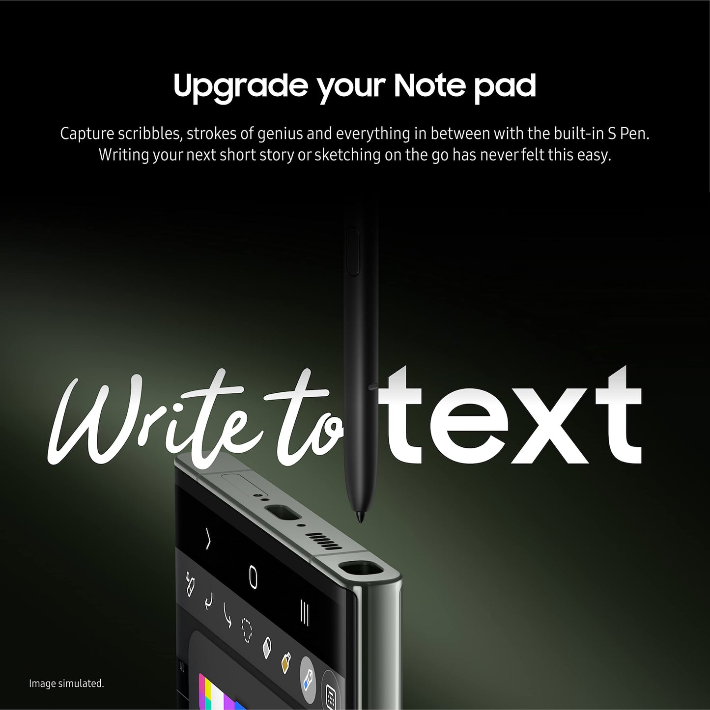 SAMSUNG Galaxy S23 Ultra Cell Phone, Unlocked Android Smartphone, 512GB, 200MP Camera, S Pen, Night Mode, Record 8K Video, Long Battery Life, Fastest Mobile Processor, US Version, 2023, Phantom Black