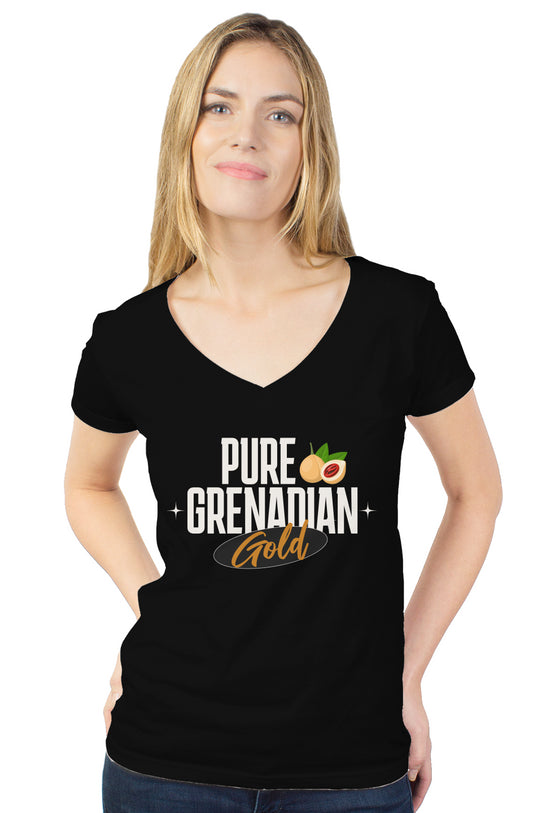 womens tultex v neck