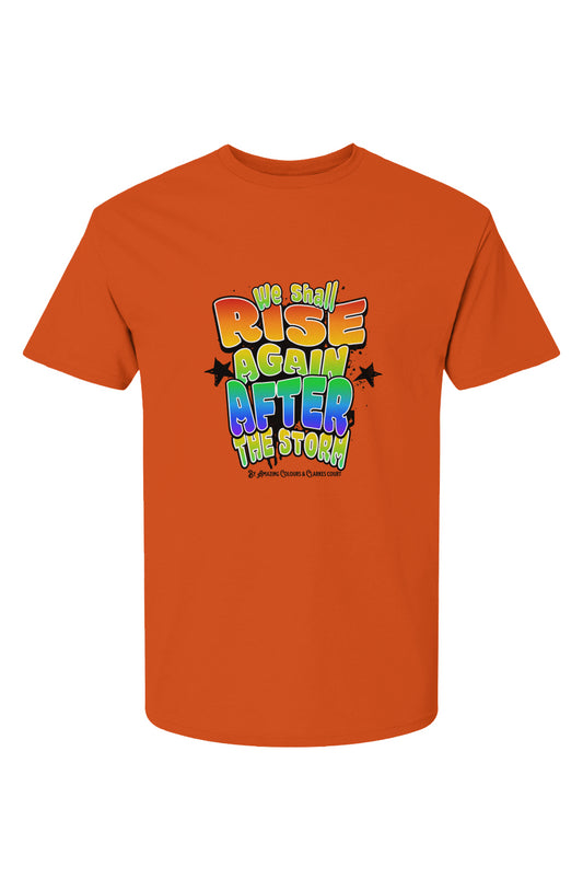 HD Cotton We Shall Rise Again After The Storm T-Shirt
