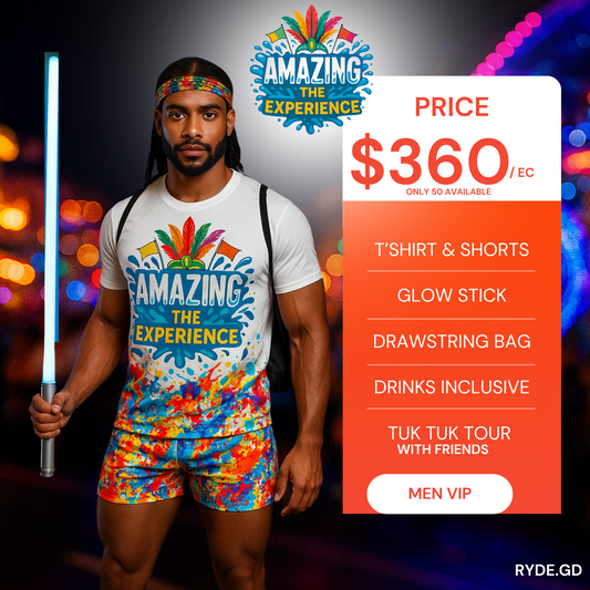 Men VIP Package & Group A1 Boarding Pass | Amazing The Experience