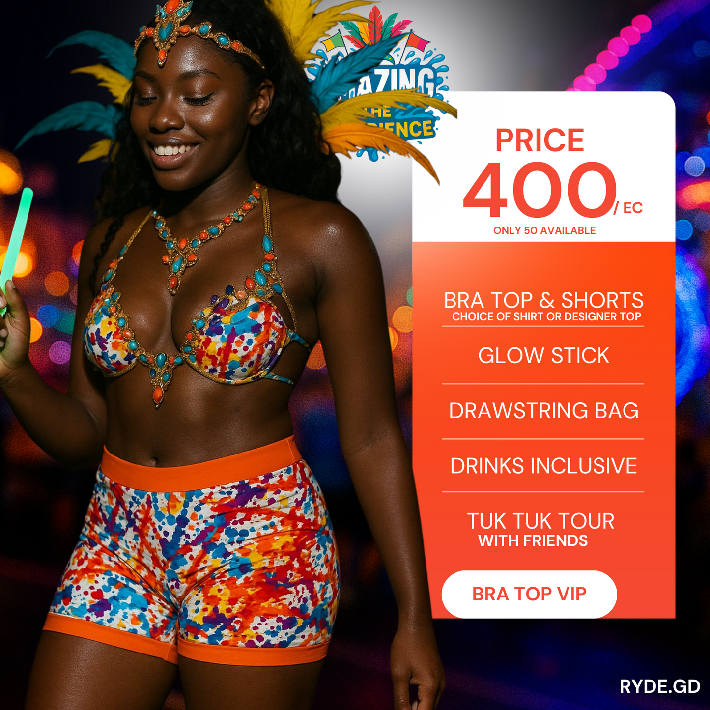 FEMALE VIP Package & Group A1 Boarding Pass | Amazing The Experience