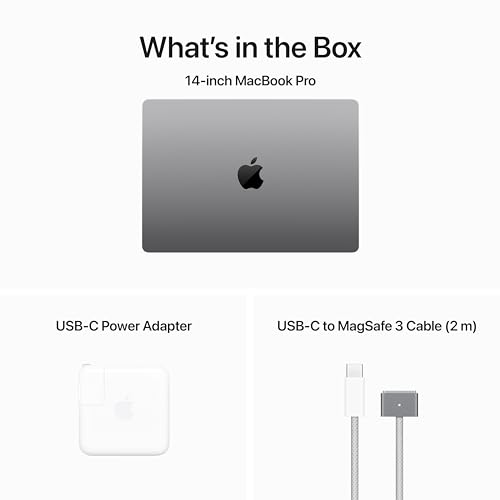 Apple 2023 MacBook Pro Laptop M3 chip with 8‑core CPU, 10‑core GPU: