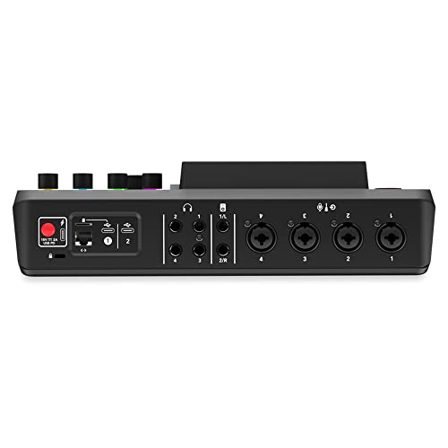 Rode RODECaster Pro II Integrated Audio Production Studio Bundle with 4x Zoom ZDM-1 Podcast Mic Pack and 32GB microSDHC Memory Card