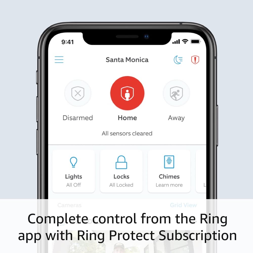 Ring Video Doorbell Wired | Use Two-Way Talk, advanced motion detection.